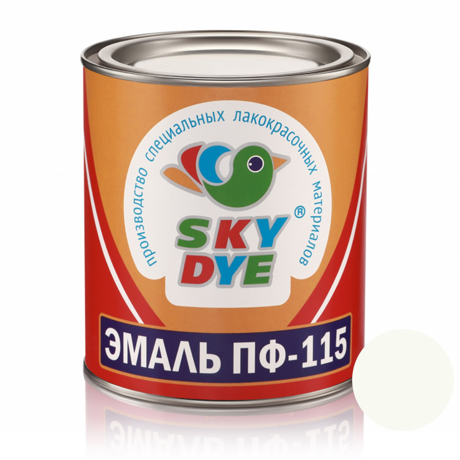 Белая эмаль ПФ 115 3 кг